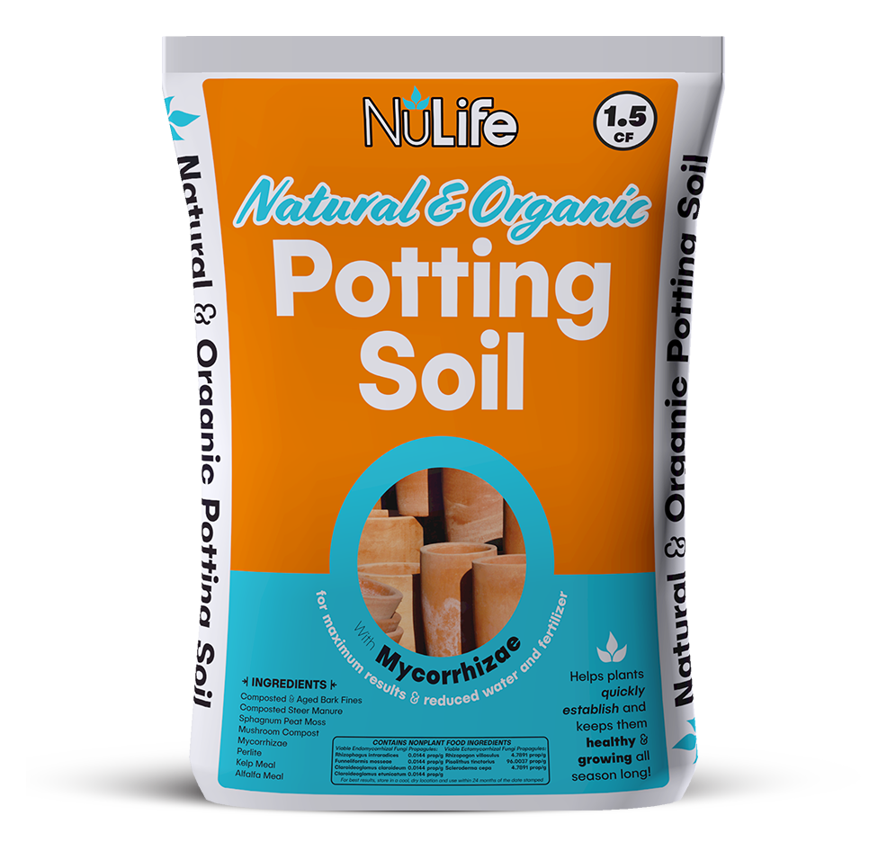 Bag of NuLife Organic Potting Soil